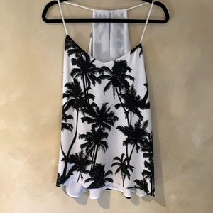 Express Palm Tree Tank Top